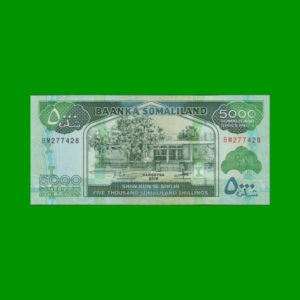 BILLETE DE
  SOMALILANDIA 5.000,00 SHILLINGS, PICK NEW, ESTADO SIN CIRCULAR.-