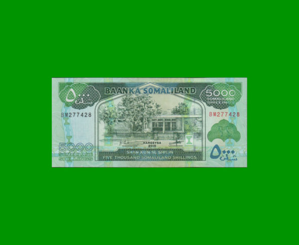 BILLETE DE
  SOMALILANDIA 5.000,00 SHILLINGS, PICK NEW, ESTADO SIN CIRCULAR.-