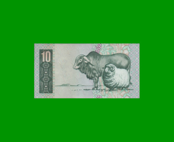BILLETE DE
  SUDAFRICA 10,00 RAND, PICK 120a, ESTADO EXCELENTE.- - Imagen 2