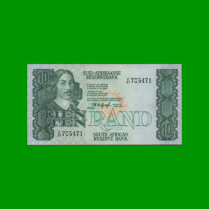 BILLETE DE
  SUDAFRICA 10,00 RAND, PICK 120a, ESTADO EXCELENTE.-