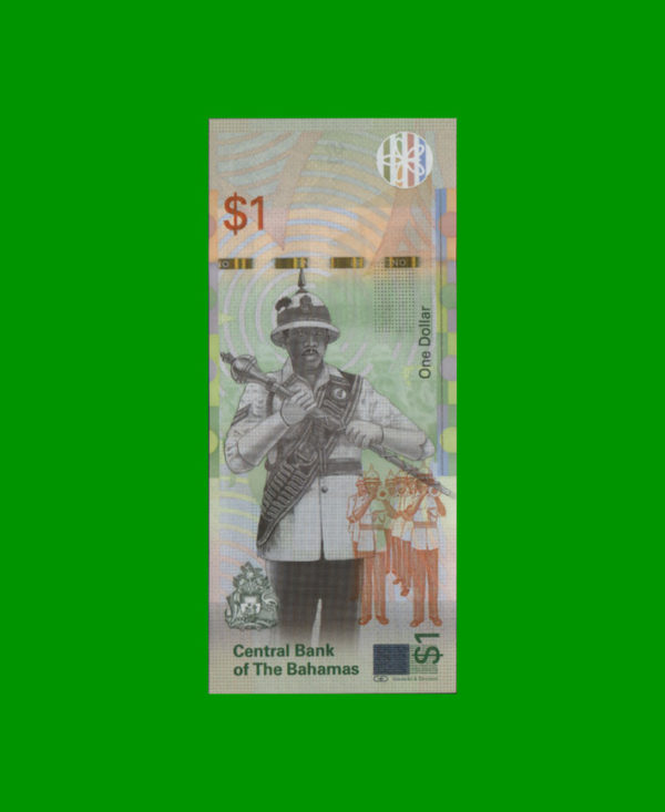 BILLETE DE
  BARBADOS 5 DOLARES, PICK 67, ESTADO SIN CIRCULAR.- - Imagen 2