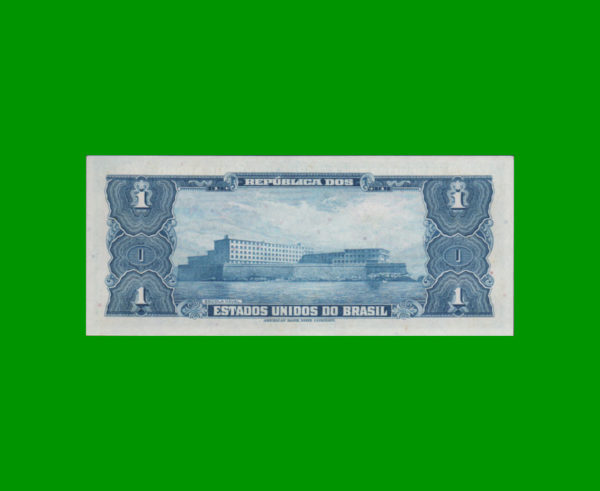 BILLETE DE
  BRASIL 1,00 CRUZEIRO, PICK 150b, ESTADO SIN CIRCULAR.- - Imagen 2