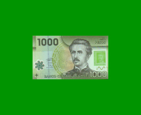 BILLETE DE
  CHILE 1.000,00 PESOS POLYMERO, PICK NEW, ESTADO SIN CIRCULAR.-