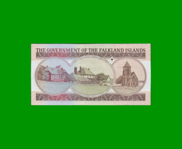 BILLETE DE
  (FALKLAND ISLANS) ISLAS MALVINAS 20,00 POUNDS, PICK 19, ESTADO SIN CIRCULAR.- - Imagen 2