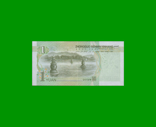 BILLETE DE  CHINA 1,00 YUAN, ESTADO SIN CIRCULAR.- - Imagen 2