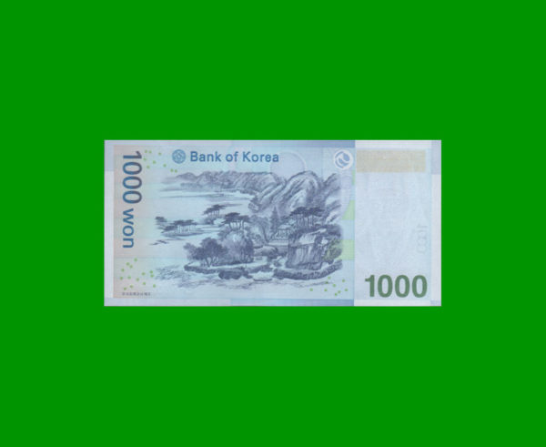 BILLETE DE  COREA DEL NORTE 1.000,00 WON, PICK 54, ESTADO SIN CIRCULAR.- - Imagen 2