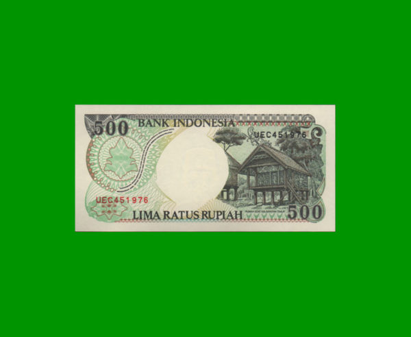 BILLETE DE  INDONESIA 500,00 RUPIAS, ESTADO SIN CIRCULAR.- - Imagen 2