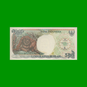 BILLETE DE  INDONESIA 500,00 RUPIAS, ESTADO SIN CIRCULAR.-