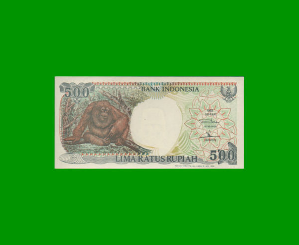 BILLETE DE  INDONESIA 500,00 RUPIAS, ESTADO SIN CIRCULAR.-