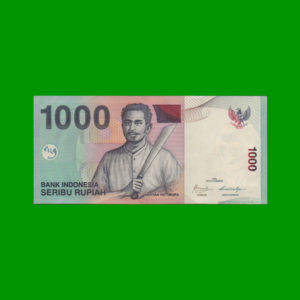 BILLETE DE  INDONESIA 1.000,00 RUPIAS, ESTADO SIN CIRCULAR.-