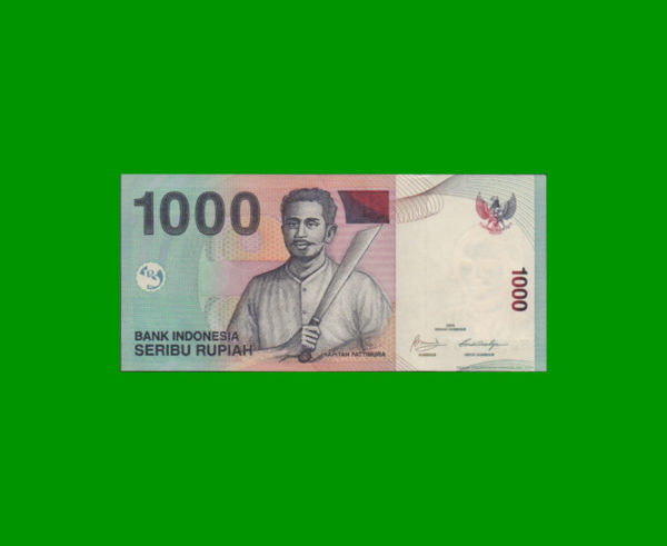 BILLETE DE  INDONESIA 1.000,00 RUPIAS, ESTADO SIN CIRCULAR.-