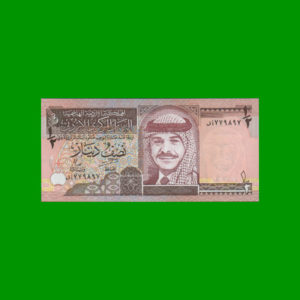 BILLETE DE
  JORDANIA 1/2 DINAR, ESTADO SIN CIRCULAR.-