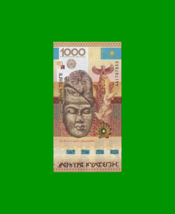 BILLETE DE
  KAZAJISTAN 1.000,00 TENGE, ESTADO SIN CIRCULAR.-