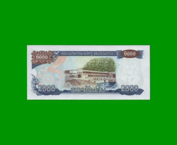 BILLETE DE
  LAOS 2.000,00 KIP, ESTADO SIN CIRCULAR.- - Imagen 2