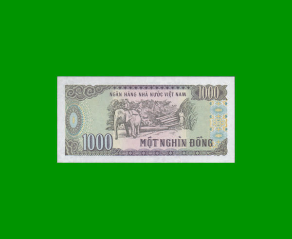 BILLETE DE
  VIETNAM 1.000,00 DONG, ESTADO SIN CIRCULAR.- - Imagen 2