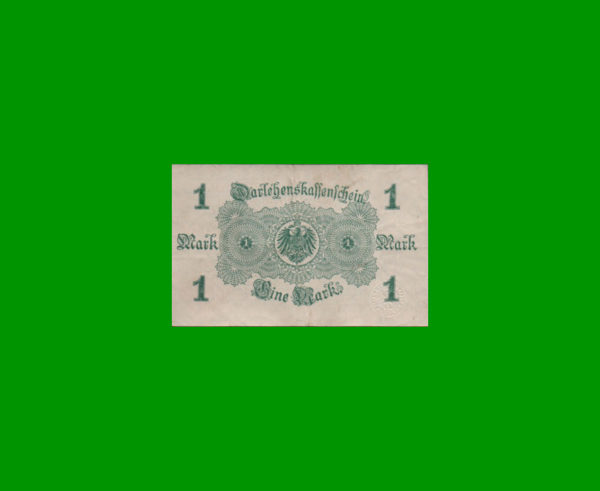 BILLETE DE
  ALEMANIA 1,00 MARCO, PICK 51, ESTADO MUY BUENO+.- - Imagen 2