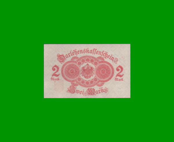 BILLETE DE
  ALEMANIA 2,00 MARCOS, PICK 53, ESTADO EXCELENTE+.- - Imagen 2