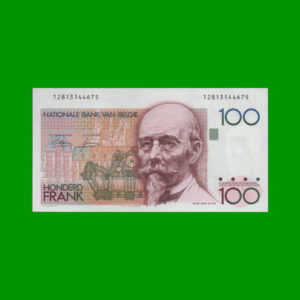 BILLETE DE
  BELGICA 100,00 FRANCOS, ESTADO SIN CIRCULAR.-