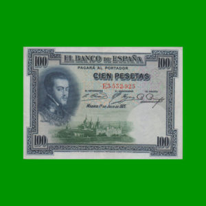 BILLETE DE
  ESPAÑA 100,00 PESETAS, PICK 69c, ESTADO MUY BUENO+.-