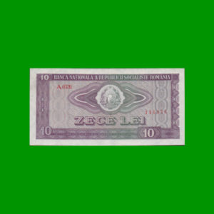 BILLETE DE
  RUMANIA 10,00 LEI, ESTADO MUY BUENO.-