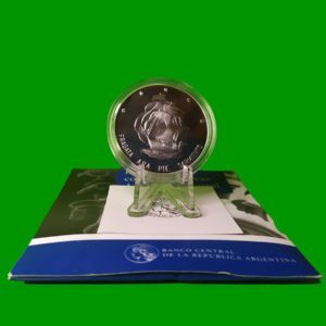 MONEDA PROOF,
  FRAGATA SARMIENTO, VERSION2, ARGENTINA ENCUENTRO DE DOS MUNDOS, AÑO 2002, CON
  CERTIFICADO, ESTADO UNC.-